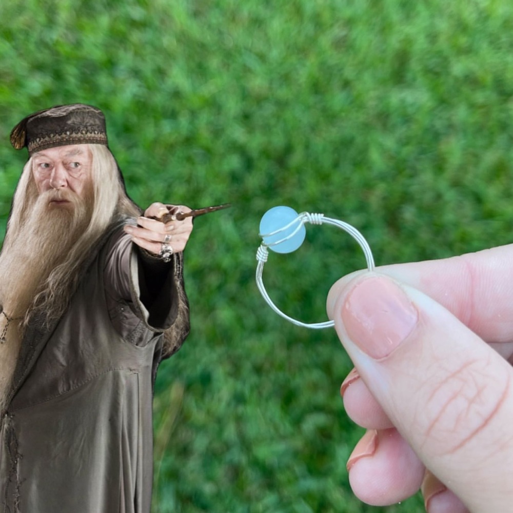 Albus Dumbledore inspired ring